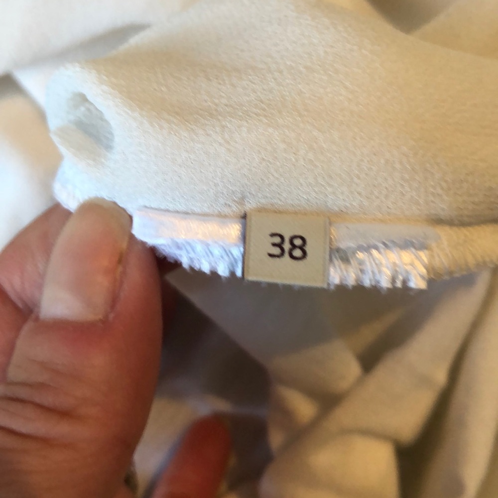 Stella McCartney Ivory Tank with Overlay - EU 38 - Picture 4 of 7